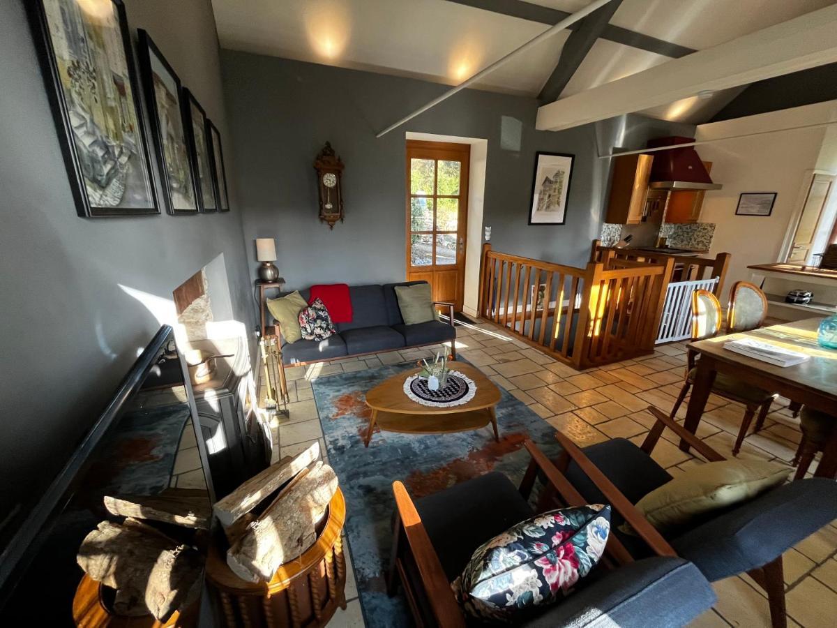 Charming Cottage In Chateau Les Roches Gardens Mont-Saint-Jean  Luaran gambar