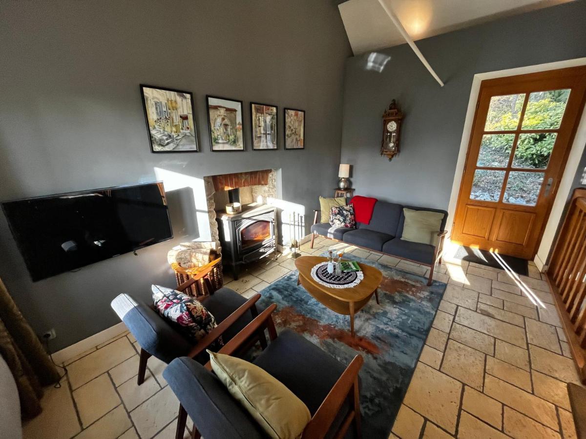 Charming Cottage In Chateau Les Roches Gardens Mont-Saint-Jean  Luaran gambar