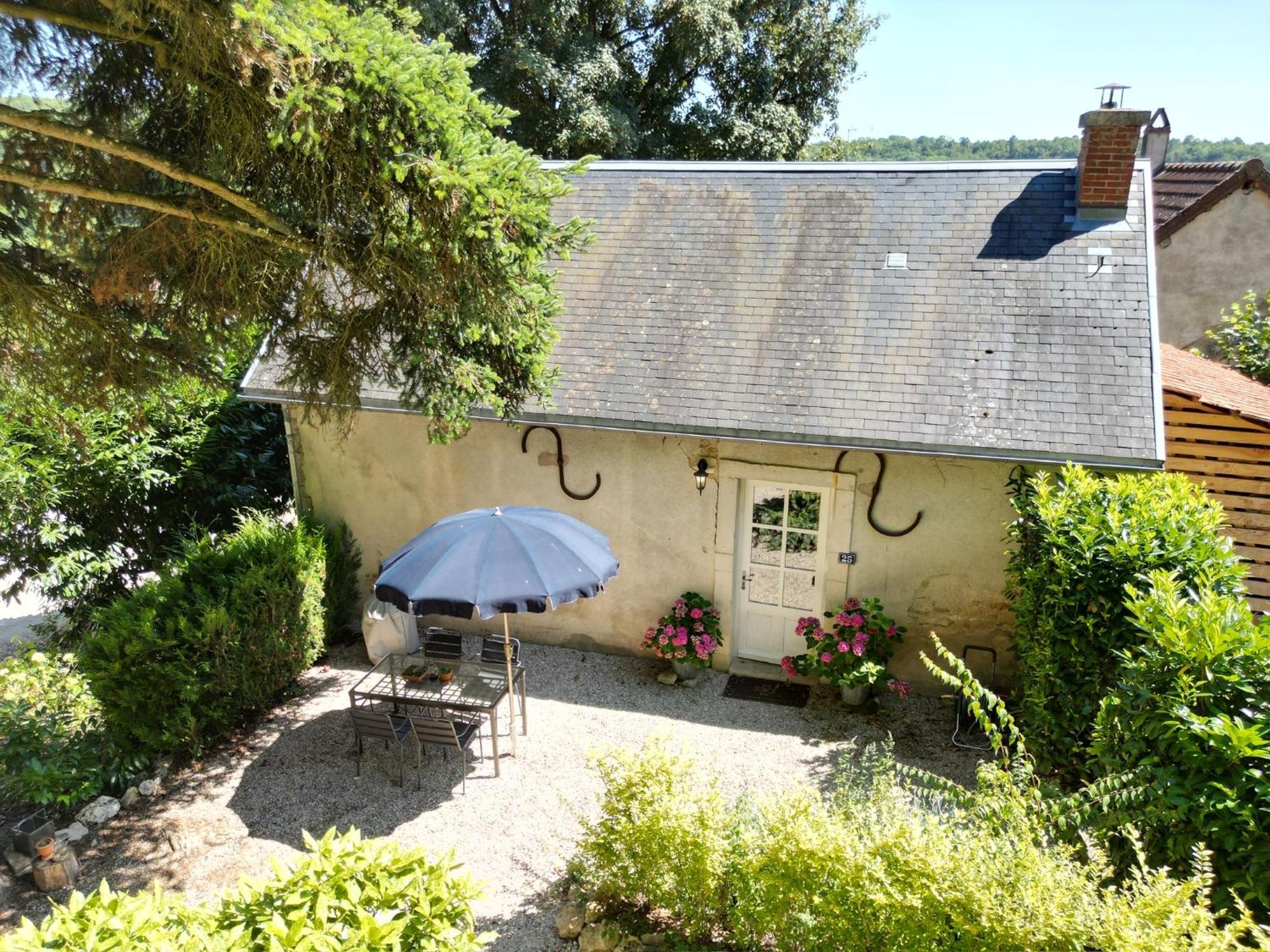 Charming Cottage In Chateau Les Roches Gardens Mont-Saint-Jean  Luaran gambar