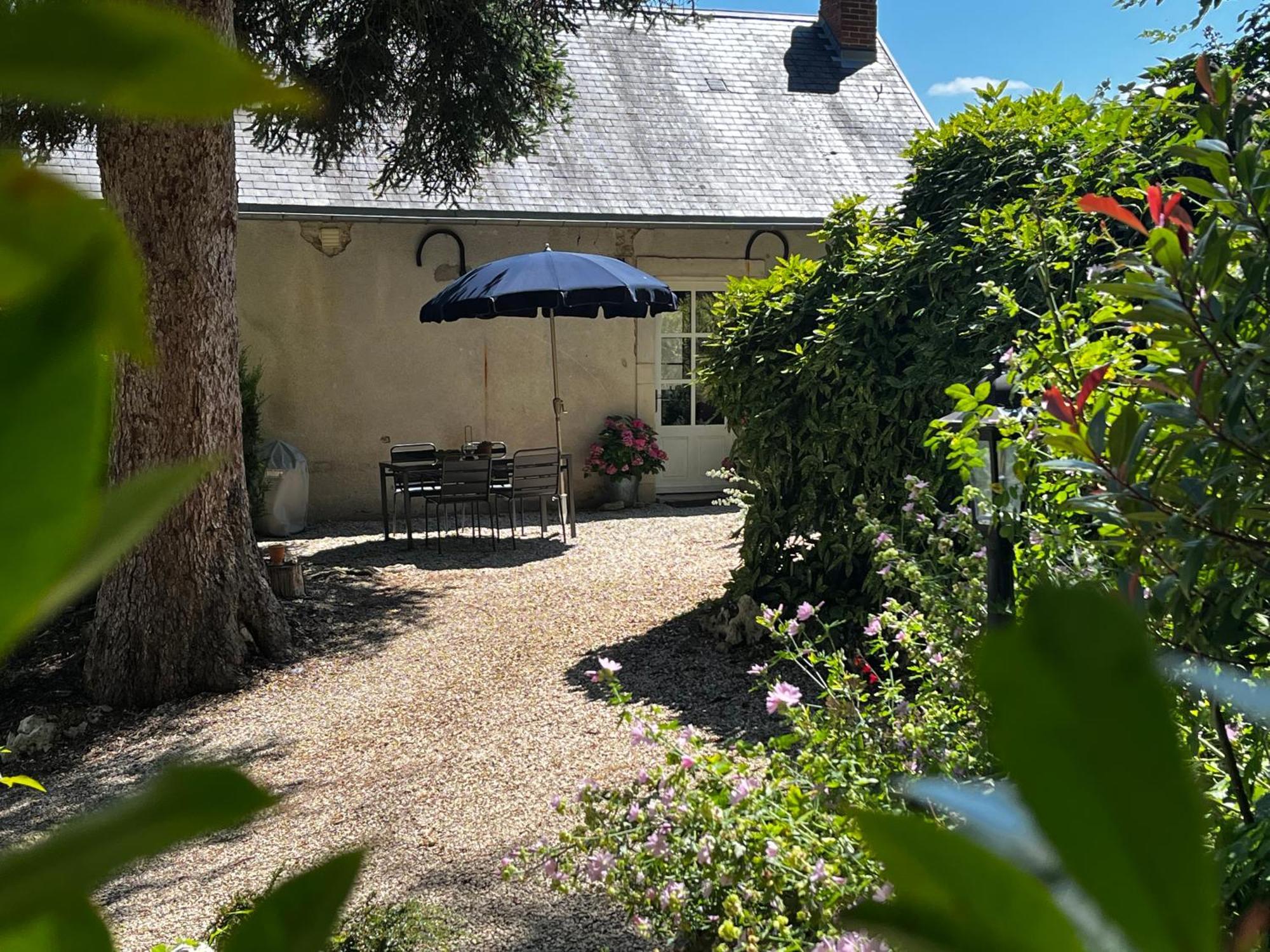 Charming Cottage In Chateau Les Roches Gardens Mont-Saint-Jean  Luaran gambar
